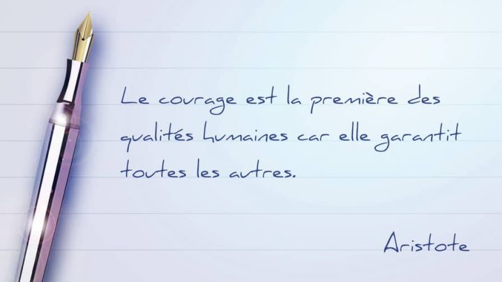 le courage